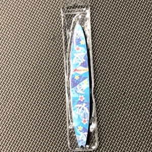 Blue Surfboard Nail File